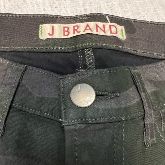 J Brand Camo Skinny Jeans – Stretch Mid Rise – Size 26 - Picture 3 of 12